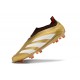Crampons adidas Predator Elite LL FG Or Blanc
