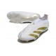 Crampons adidas Predator Elite LL FG Blanc Or