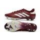 adidas Copa Pure II Elite+ FG Crampons Rouge Ombre Blanc Jaune Solaire Equipe