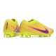 Chaussures Nike Zoom Mercurial Vapor 15 Elite FG Jaune Rosa