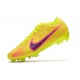 Chaussures Nike Zoom Mercurial Vapor 15 Elite FG Jaune Rosa
