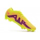 Chaussures Nike Zoom Mercurial Vapor 15 Elite FG Jaune Rosa