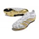 adidas Predator Elite FG Chaussure Or Blanc Noir