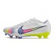 Nike Zoom Mercurial Vapor XV Elite FG Blanc Bleu