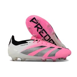 adidas Predator Elite FG Chaussure Rose Blanc Bleu