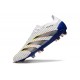 adidas Predator Elite FG Chaussure Blanc Gris Bleu Rouge
