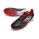 adidas F50 Elite FG Nouveau Noir Rouge