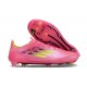 Crampon de Foot Adidas F50 Elite FG Rose Jaune