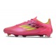 Crampon de Foot Adidas F50 Elite FG Rose Jaune