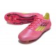 Crampon de Foot Adidas F50 Elite FG Rose Jaune