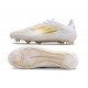 adidas F50 Elite FG Nouveau Blanc Dore