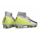 Chaussure Nike Mercurial Superfly X Elite FG Gris Vert Noir