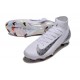Chaussure Nike Mercurial Superfly X Elite FG Blanc Noir