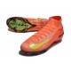 Chaussure Nike Mercurial Superfly X Elite FG Orange Jaune