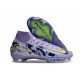 Chaussure Nike Mercurial Superfly X Elite FG Violet Jaune