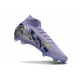 Chaussure Nike Mercurial Superfly X Elite FG Violet Jaune