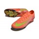 Chaussures de Football Nike Mercurial Vapor 16 Elite FG Orange Jaune
