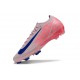 Chaussures de Football Nike Mercurial Vapor 16 Elite FG Rose Bleu