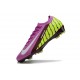 Chaussures de Football Nike Mercurial Vapor 16 Elite FG Violet Jaune Blanc