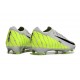 Chaussures de Football Nike Mercurial Vapor 16 Elite FG Gris Vert Noir