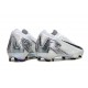 Chaussures de Football Nike Mercurial Vapor 16 Elite FG Blanc Noir
