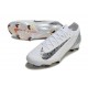 Chaussures de Football Nike Mercurial Vapor 16 Elite FG Blanc Noir