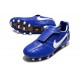 Nike Tiempo Legend 10 Elite FG Ronaldo Bleu Blanc