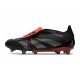 adidas Predator Elite FT FG Chaussures Noir Gris Quatre Rouge Lucide