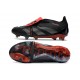 adidas Predator Elite FT FG Chaussures Noir Gris Quatre Rouge Lucide