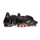 adidas Predator Elite FT FG Chaussures Noir Gris Quatre Rouge Lucide