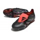 adidas Predator Elite FT FG Chaussures Noir Gris Quatre Rouge Lucide