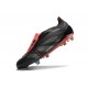 adidas Predator Elite FT FG Chaussures Noir Gris Quatre Rouge Lucide