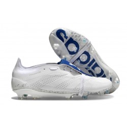 adidas Predator Elite FT FG Blanc Argent Métallique Royal Vif