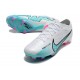 Nike Zoom Mercurial Vapor 15 Elite FG Blanc Bleu Baltique Rose Indigo Brume