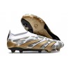Crampons adidas Predator Elite LL FG Blanc Or Gris