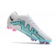 Nike Zoom Mercurial Vapor 15 Elite FG Blanc Bleu Baltique Rose Indigo Brume