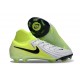 Chaussures Nike Phantom Luna Elite FG Argent Métallique Noir Volt
