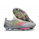 Chaussure Adidas F50 + Laceless FG Gris Jaune Solaire