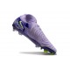 Chaussures Nike Phantom Luna Elite FG Violet Agate Volt Très Pâle