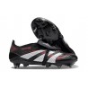 adidas Predator Elite Foldover Tongue FG Noir Gris Quatre Rouge Lucide