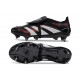 adidas Predator Elite Foldover Tongue FG Noir Gris Quatre Rouge Lucide