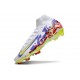 Nike Zoom Mercurial Superfly 10 Elite FG Blanc Violet Jaune Rouge