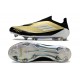 Chaussure adidas F50 Elite LL FG Doré Noir Blanc