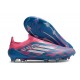 Chaussure adidas F50 Elite LL FG Bleu Solaire Blanc Ftwr Rose