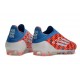 Chaussure adidas F50 Elite LL FG Rouge Bleu Blanc