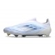 Chaussure adidas F50 Elite LL FG Blanc Bleu