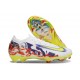 Nike Zoom Mercurial Vapor XVI Elite FG Neuf Blanc Jaune Violet Rouge