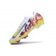 Nike Zoom Mercurial Vapor XVI Elite FG Neuf Blanc Jaune Violet Rouge