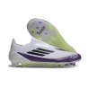 Chaussure adidas F50 Elite LL FG X Messi Blanc Ftwr Noir Violet Uni