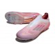 Chaussure adidas F50 Elite LL FG Rose Blanc